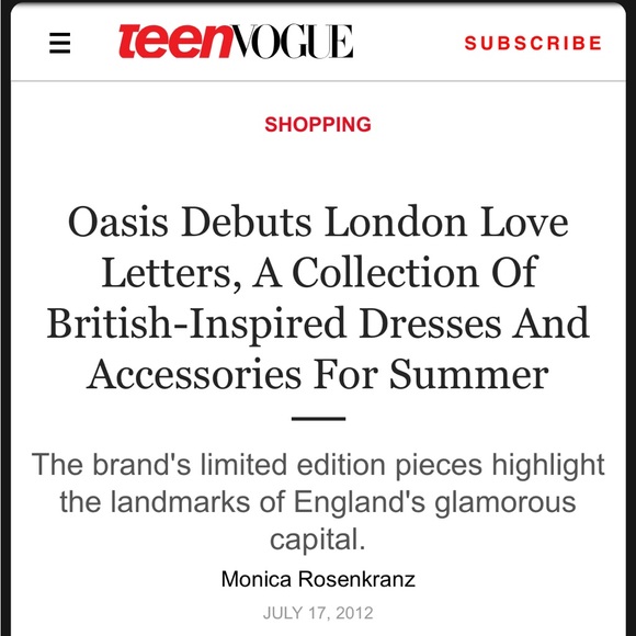 NWOT Oasis London Limited Edition Teal Pink Cotton Summer Dress - Picture 2 of 16